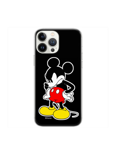 Силиконов кейс Disney™ Mickey Mouse 011, За Samsung Galaxy S10e (G970F), Черен