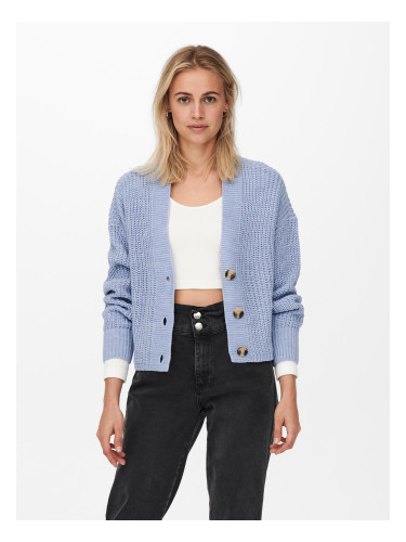 Light blue women's cardigan ONLY Carol