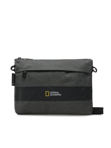 National Geographic Мъжка чантичка Pouch/Shoulder Bag N21105.89 Сив