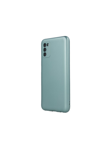 Силиконов кейс bSmart Silicone Metallic Cover, За Samsung Galaxy S22 Plus 5G (S906B), Зелен