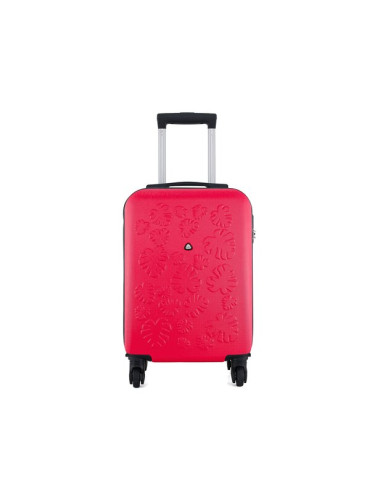 Semi Line Самолетен куфар за ръчен багаж T5623-2 Розов