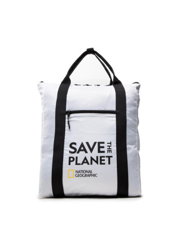 National Geographic Раница Drawstring N0890E.01 Бял