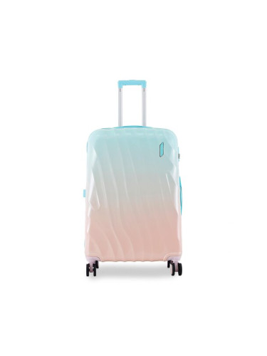 Semi Line Голям куфар T5649-3 Син