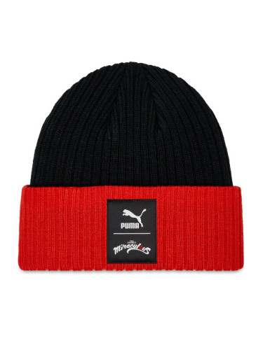 Puma Шапка PUMA x Miraculous Beanie 024796 01 Черен