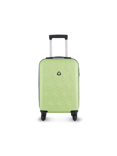 Semi Line Самолетен куфар за ръчен багаж T5631-2 Зелен