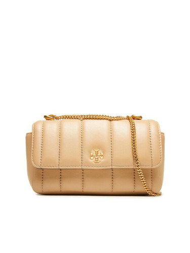 Tory Burch Дамска чанта Kira Mini Flap Bag 142567 Бежов