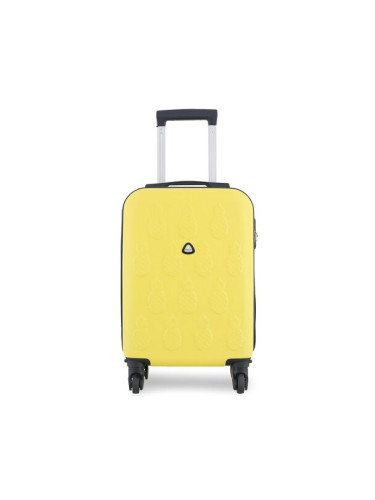 Semi Line Самолетен куфар за ръчен багаж T5619-2 Жълт