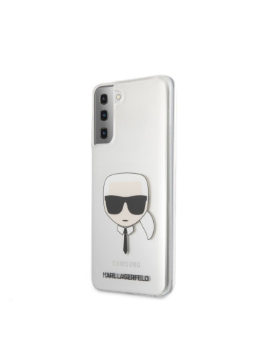 Гръб Karl Lagerfeld Head tok за Samsung Galaxy S21 (KLHCS21SKTR)