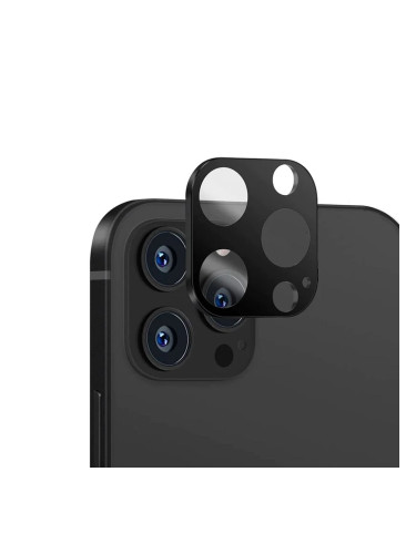 Стъклен протектор за задна камера 5D Full MBX за Apple iPhone 14 Pro, 14 Pro Max, Черен