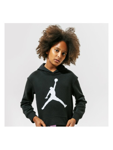 Jordan Суитчър С Качулка Jdg Jumpman Core Po Girl детски Дрехи Суичъри 45A442-023 Черен