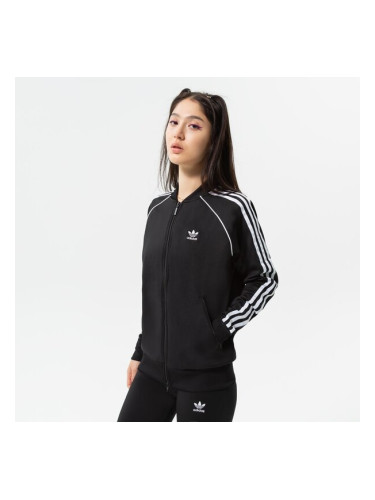 Adidas Суитчър Със Закопчаване Sst Trackтоп Pb дамски Дрехи Суичъри GD2374 Черен