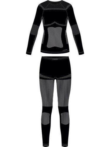 Viking Ilsa Lady Set Thermal Underwear Black/Grey L Tермобельо