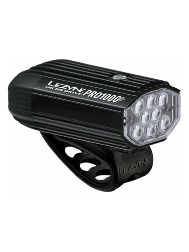 Lezyne Micro Drive Pro 1000+ Front 1000 lm Satin Black Отпред  Велосипедна лампа