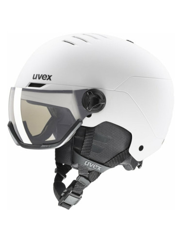 UVEX Wanted Visor Pro V White Mat 54-58 cm Каска за ски