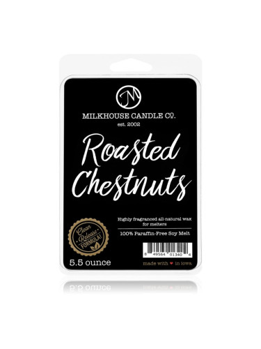 Milkhouse Candle Co. Creamery Roasted Chestnuts восък за арома-лампа 155 гр.