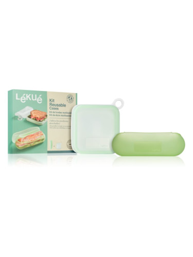 Lékué Kit Reusable Cases (Green) 2 бр.