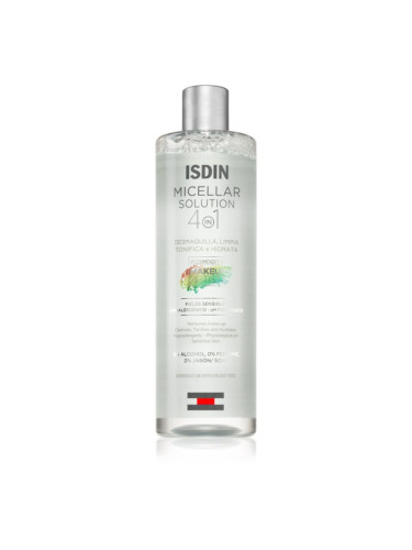 ISDIN Micellar Solution почистваща мицеларна вода за дехидратирана кожа 400 мл.