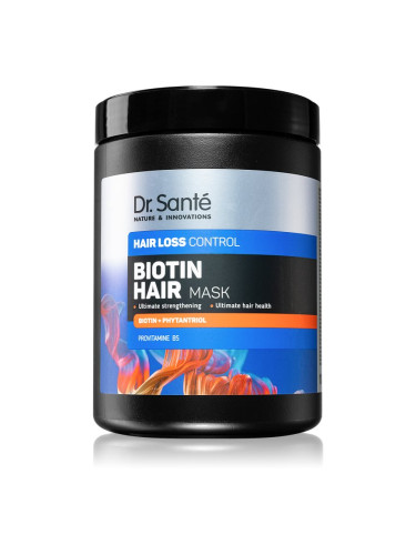 Dr. Santé Biotin Hair подсливаща маска за слаба, склонна към оредяване коса 1000 мл.