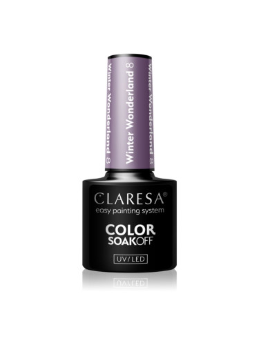 Claresa SoakOff UV/LED Color Winter Wonderland гел лак за нокти цвят 8 5 гр.