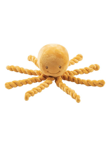 NATTOU Cuddly Octopus PIU PIU плюшена играчка за бебета Lapidou Yellow 0 m+ 1 бр.