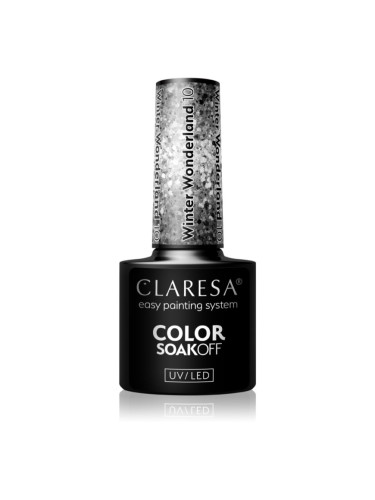 Claresa SoakOff UV/LED Color Winter Wonderland гел лак за нокти цвят 10 5 гр.