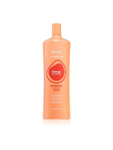 Fanola Vitamins Energizing Shampoo енергизиращ шампоан за тънка коса със склонност към косопад 1000 мл.