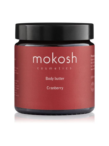 Mokosh Cranberry подхранващо масло за тяло 120 мл.