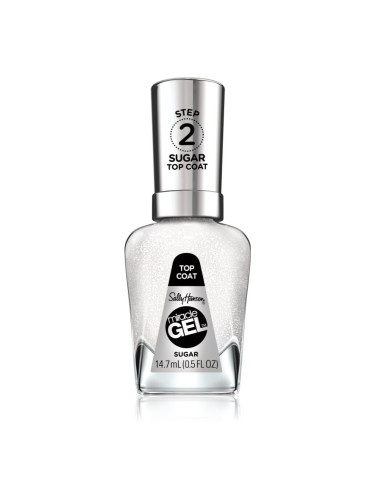 Sally Hansen Miracle Gel™ гел лак за нокти без използване на UV/LED лампа цвят 103 Sugar 14.7 мл.