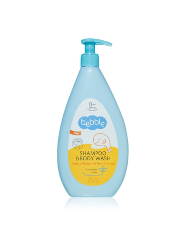 Bebble Shampoo & Body Wash Camomile & Linden шампоан и измиващ гел 2 в 1 за деца 400 мл.