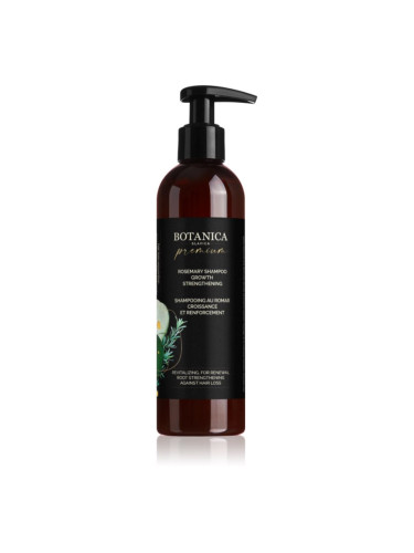 Soaphoria Botanica Slavica Rosemary Shampoo интензивен шампоан за растеж на косата и укрепване от корените 250 мл.