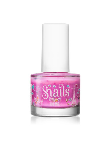 Snails Mini Play лак за нокти за деца цвят Pink Bang 7 мл.