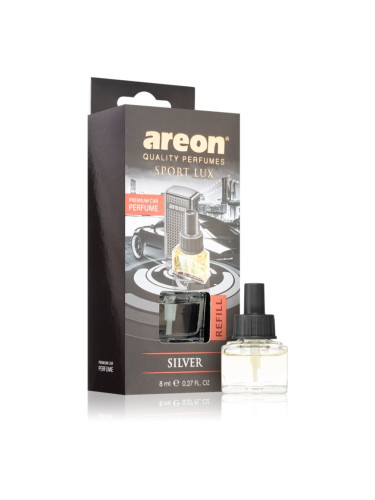 Areon Car Black Edition Silver aроматизатор за автомобил пълнител 8 мл.