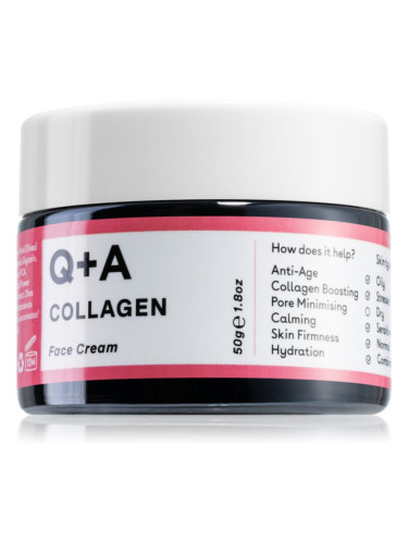 Q+A Collagen подмладяващ крем за лице 50 гр.