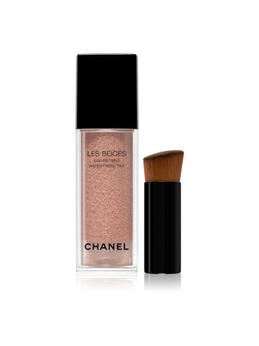 Chanel Les Beiges Water-Fresh Tint лек хидратиращ фон дьо тен с апликатор цвят Deep 30 мл.