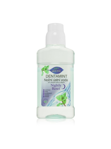 Bione Cosmetics Dentamint Nightly Reset вода за уста за нощ 265 мл.