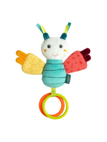 BABY FEHN DoBabyDoo Mini Butterfly играчка за подреждане с дрънкалка 1 бр.