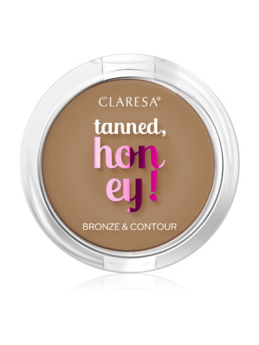 Claresa Tanned, Honey! бронзант и контурна пудра цвят 11 Aristocratic 10 гр.