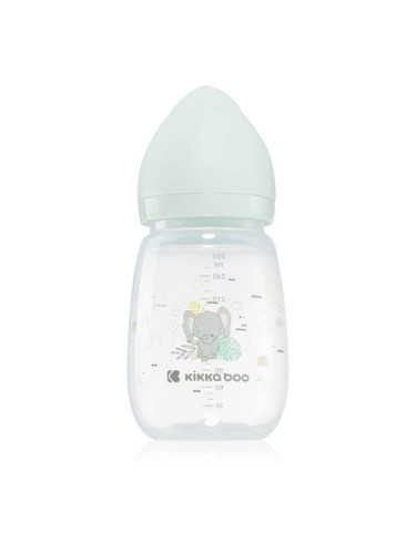 Kikkaboo Savanna Anti-colic Baby Bottle бебешко шише 3 m+ Mint 260 мл.
