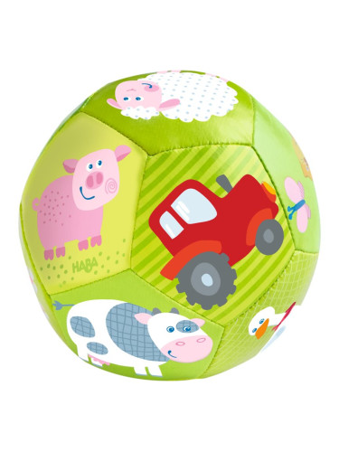 Haba Baby Ball текстилна топка Farm 6 m+ 1 бр.