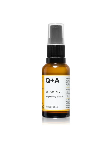 Q+A Vitamin C озаряващ серум с витамин С 30 мл.