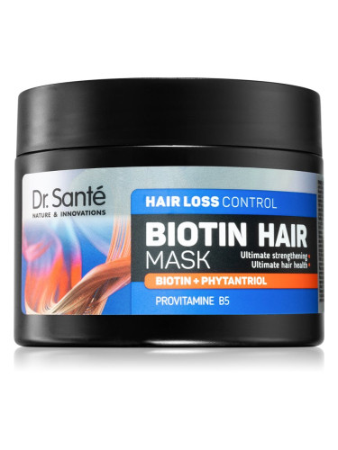 Dr. Santé Biotin Hair подсливаща маска за слаба, склонна към оредяване коса 300 мл.