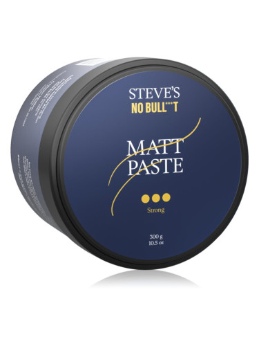 Steve's Hair Paste Strong матираща стайлинг-паста Sandalwood 300 гр.