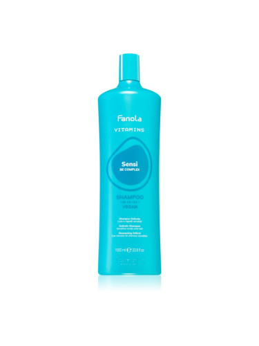 Fanola Vitamins Sensi Delicate Shampoo нежен почистващ шампоан с успокояващ ефект 1000 мл.