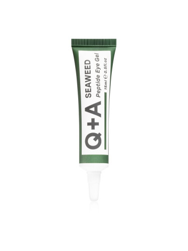 Q+A Seaweed Peptide освежаващ гел за очи с пептиди 15 мл.