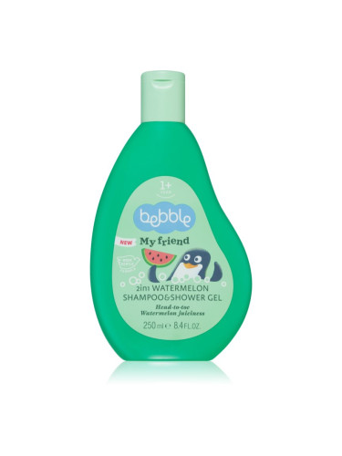 Bebble Strawberry Shampoo & Shower Gel Watermelon шампоан и душ гел 2 в 1 за деца 250 мл.