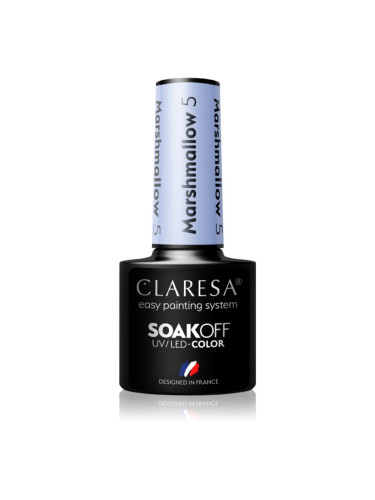 Claresa SoakOff UV/LED Color Marshmallow гел лак за нокти цвят 5 5 гр.