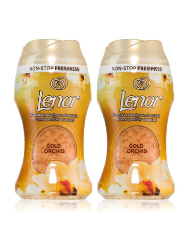 Lenor Gold Orchid ароматни перли за перална машина 2x140 гр.