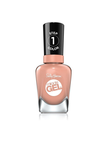 Sally Hansen Miracle Gel™ гел лак за нокти без използване на UV/LED лампа цвят 184 Frill Seeker 14,7 мл.