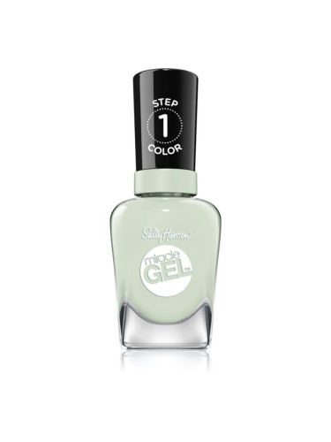 Sally Hansen Miracle Gel™ гел лак за нокти без използване на UV/LED лампа цвят 690 Sweet Pea 14,7 мл.