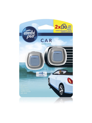 AmbiPur Car Ocean ароматизатор за въздух за колата 2x2 мл.